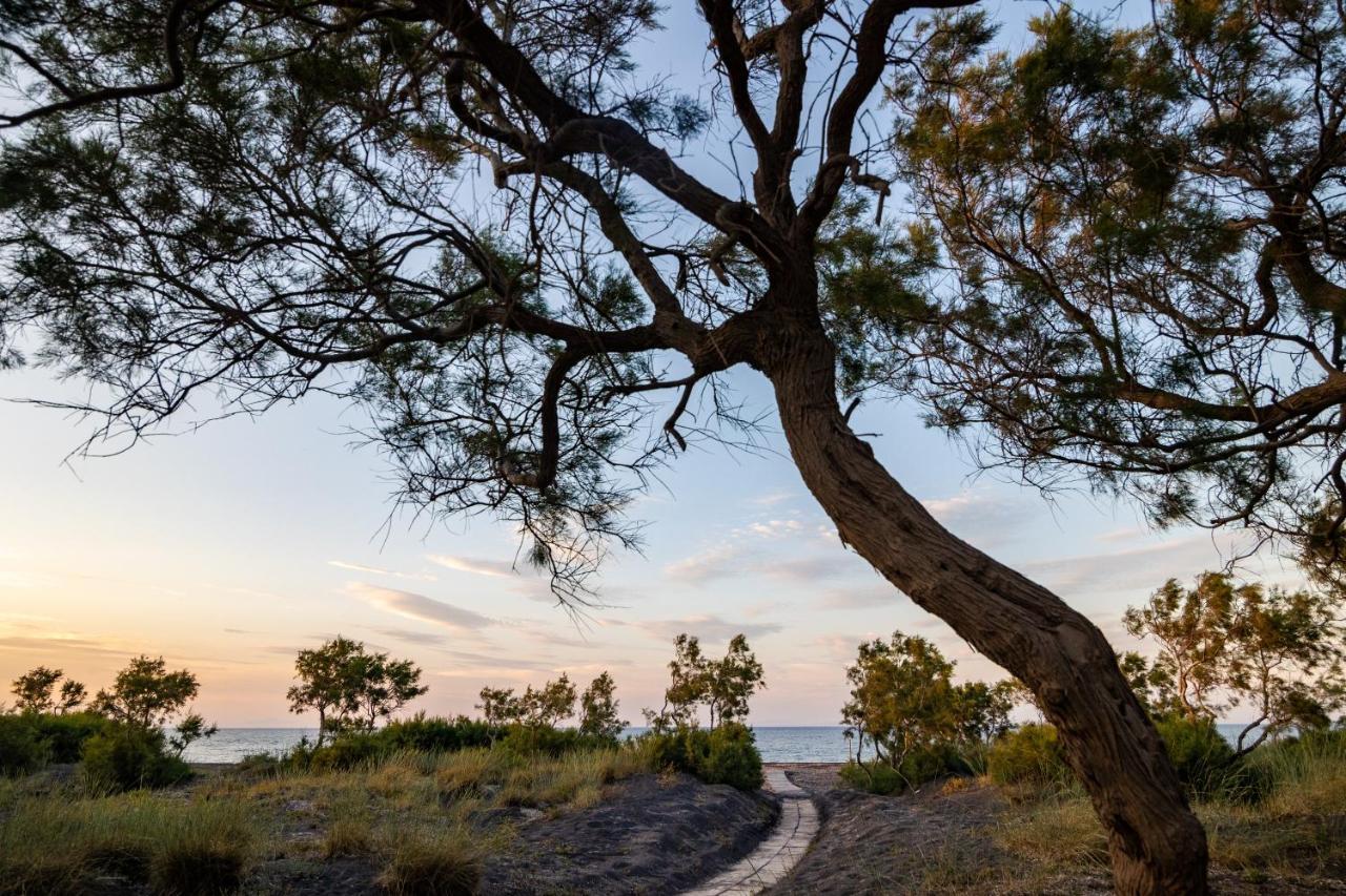 Scorpios Beach Monólithos Dış mekan fotoğraf